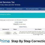 GSTR-1 Error Correction step by step